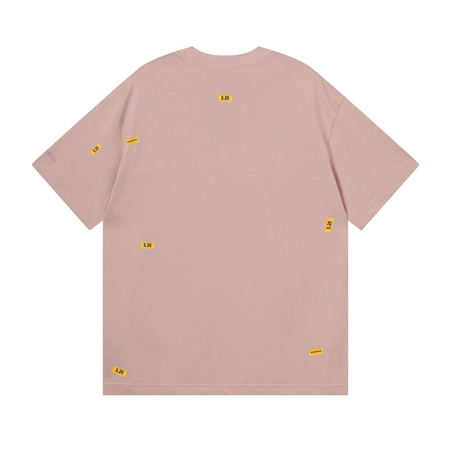 💰p95 # 26SS 520 # BALENCI*GA # 260g * 1 1 + os Same Style！！ ：3347# Sizes：xs-L ：3 （ ，Pink， ）
